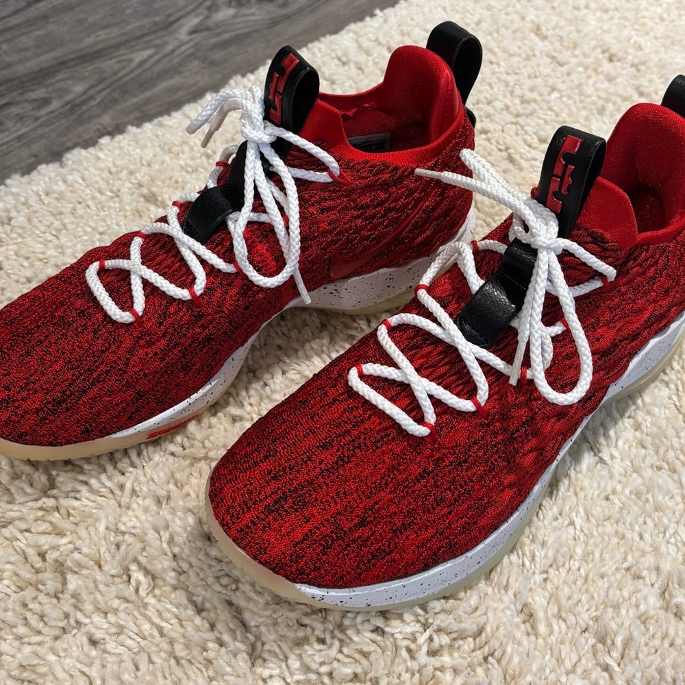 Nike Red and Black Sneakers